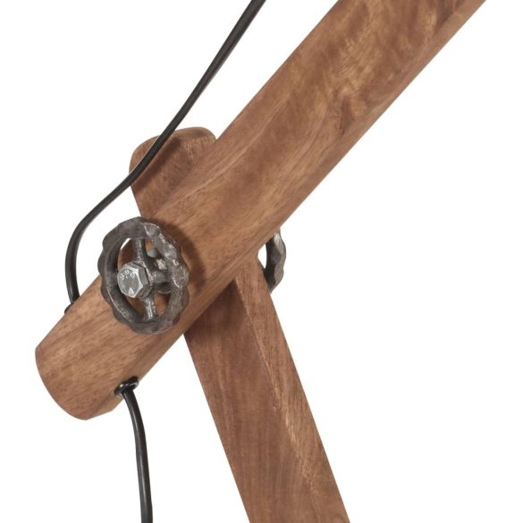 Rézszínű kerek ipari asztali lámpa 58 x 18 x 90 cm E27