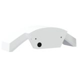 2 db fehér fröccsöntött alumínium kültéri fali LED lámpa