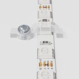 LED szalag 2 pcs Fekete és Átlátszó 3000 mm Réz és műanyag