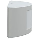 2 db ezüstszínű rozsdamentes acél kültéri falilámpa