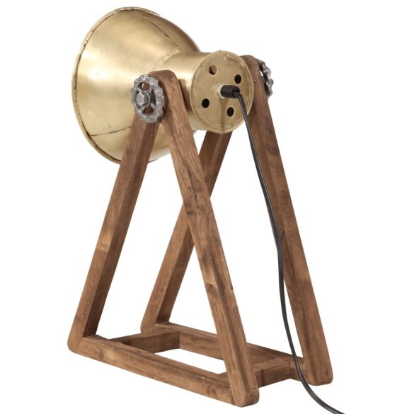 Antik sárgaréz asztali lámpa 25 W 30x17x40 cm E27