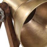 Antik sárgaréz asztali lámpa 25 W 30x17x40 cm E27